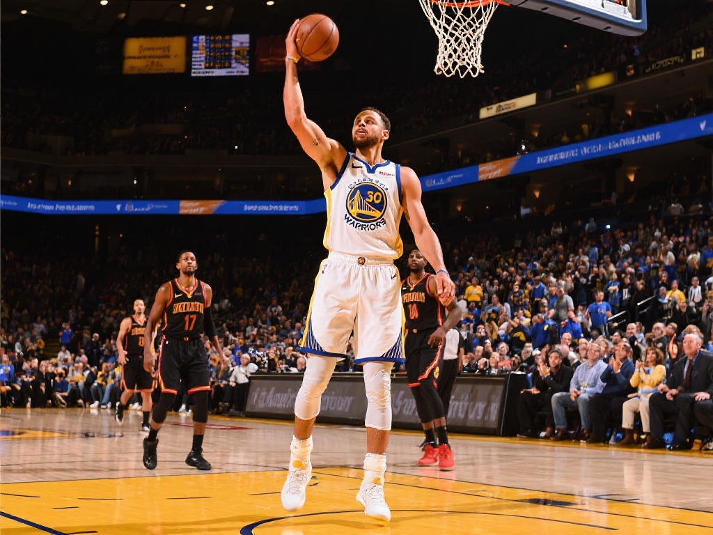 库里用一场比赛展示了个人实力与团队战术的