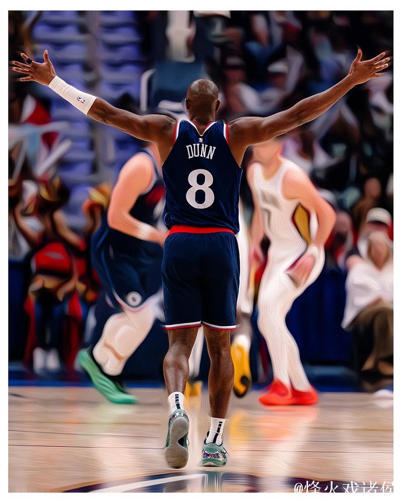 邓恩独挑大梁！全场17分1篮板5助攻，首发中唯一正负值为正的球员